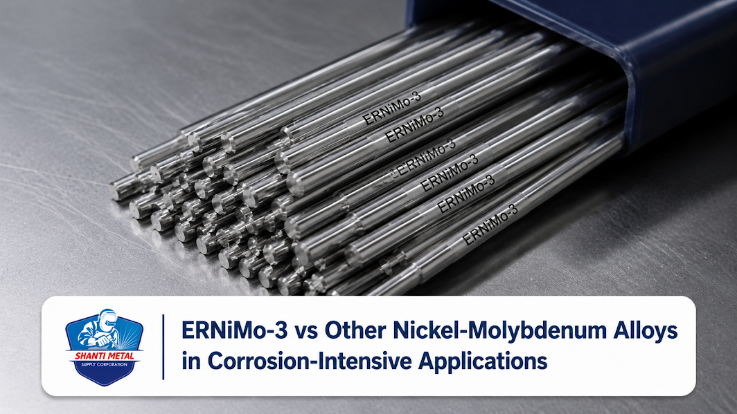 ERNiMo-3 nickel alloy welding rods for corrosion-resistant applications